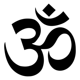 Hinduism Decal (Black)